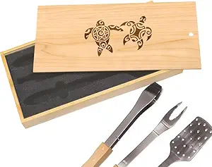 Engraved 3-Piece Grill Tool Set