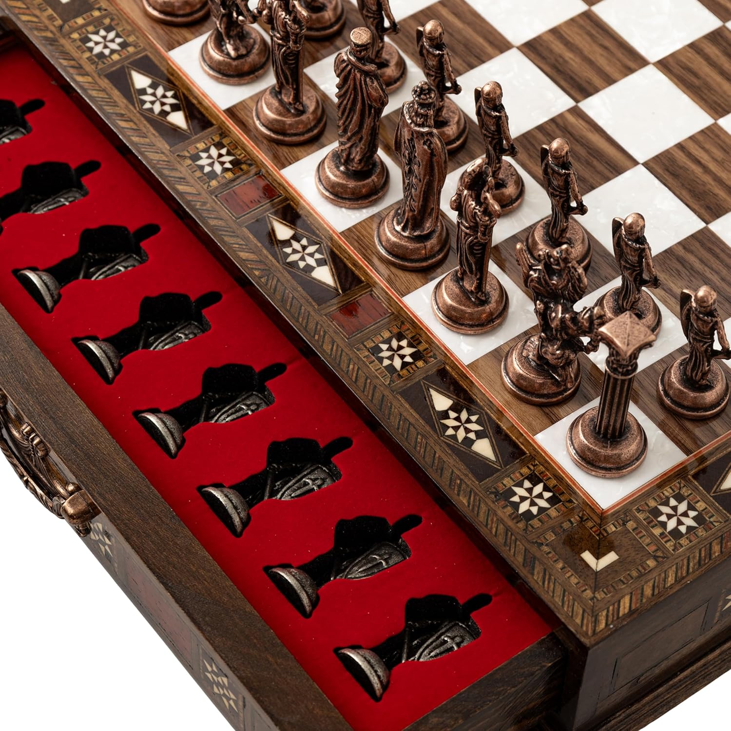 Handmade Walnut Chess Set